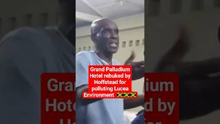 Grand Palladium Hotel slammed by Art Icon during meeting over Lucea Environmental Pollution 🇯🇲🇯🇲🇯🇲 [upl. by Anaujd]