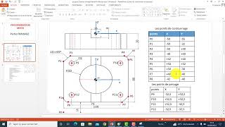 programmation fraisage cnc partie 3 [upl. by Ardnazil]