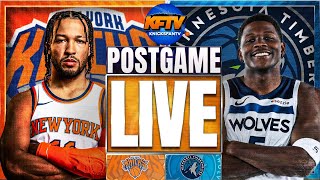 Knicks vs Timberwolves Preseason Post Game Show Highlights Analysis Live Callers  Ep 528 [upl. by Eilak997]