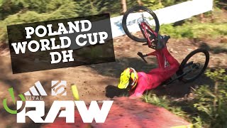 EPIC CONDITIONS Poland World Cup Downhill Vital RAW  Szczyrk [upl. by Audras]