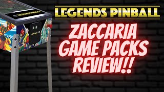 AtGames Legends Pinball Zaccaria Game Packs Review Are They Worth It [upl. by Tawsha]