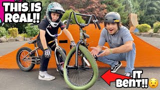 Walmart Game Of Bike GONE WRONG Caiden VS Kaden [upl. by Evette]