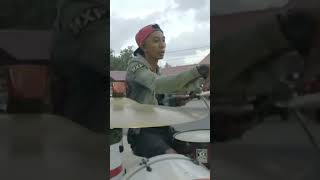 MARJINAL  NEGERI NGERI NEW VERSION marjinal punkrock drumcover street short shorts [upl. by Asiela163]