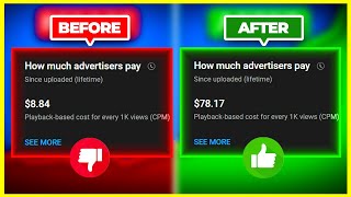 DO THIS NOW To Increase Your Youtube Revenue IMMEDIATELY 2024 [upl. by Eniagrom517]