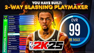 my 2way slashing playmaker is unstoppable in nba 2k25 arcade edition… [upl. by Anavi]