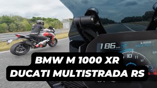 Ducati Multistrada V4 RS vs BMW M 1000 XR [upl. by Trebleda]