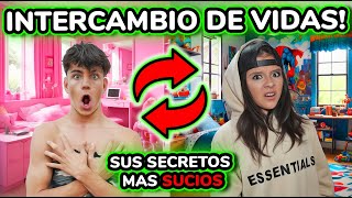 😱 INTERCAMBIO DE VIDAS con MI NOVIO 🔥CAMBIO DE VIDAS por 24 HORAS con HUGO23 descubro sus secretos [upl. by Eelrebma566]