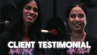 Watch Nadine and Anissa share their incredible journey with Strength Camp Toronto 💪🏽🌟 [upl. by Marrin]