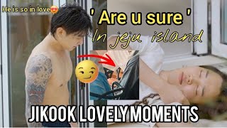 Jikook moments in Jeju Island  Are u sure [upl. by Gayn]