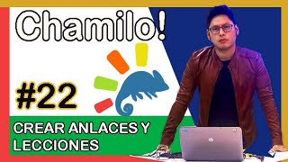 🏅 22 Cómo Crear Lecciones y Enlaces en Chamilo ✅ Herramientas para Profesores en Chamilo [upl. by Tye]