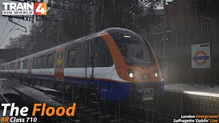 The Flood  London Overground  Train Sim World 4 4K 60FPS [upl. by Eilyk]