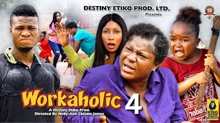 WORKAHOLIC 4  DESTINY ETIKO EBUBE OBIO ZICSALOMA 2023 Latest Nigerian Nollywood Movie [upl. by Lucilla]