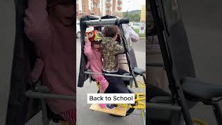 Back to School in Cargo Bike elettrica sicurezza e divertimento [upl. by Charla]