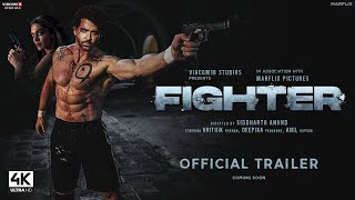 Fighter  Official Trailer  Hrithik Roshan Deepika Padukone Anil Kapoor Pathan Dateamp Dast Update [upl. by Walcoff]