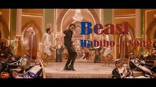 Halamithi Habibo Hindi  Audio Song  Beast  Thalapathy Vijay popular trendingsong beast [upl. by Nikaniki]