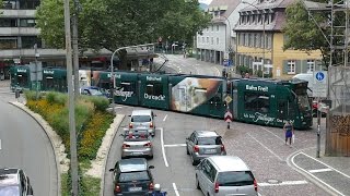 Tramways à Freiburg im Breisgau [upl. by Paza]