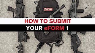 ATF eForm 1 is Live How to Fill Out an ATF Form 1 ATF Pistol Brace Amnesty How To [upl. by Potter]