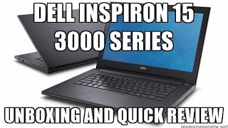 Dell Inspiron 15 3000 Series Model 3558 Laptop Unboxing amp Review [upl. by Yelrak621]