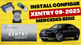 Install and Configure Mercedes Benz  Xentry Openshell 092023 with SD connect C4 C5 VCXSE VCI C6 [upl. by Thomasin]