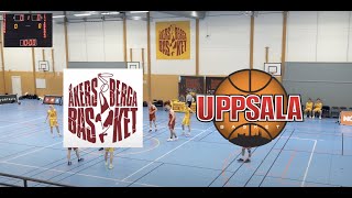 20221113 Åkersberga Basket  Uppsala Basket 7970 [upl. by Zohar82]