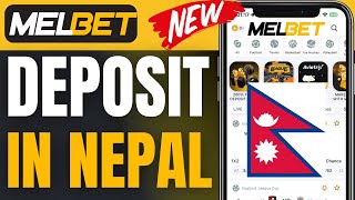 How To Deposit In Melbet In Nepal 2024 [upl. by Notsej]