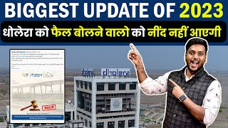 DHOLERA BIGGEST UPDATE OF 2023  अब दिखेंगी ऊँची ऊँची बिल्डिंग [upl. by Jere]