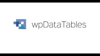 How to prefilter tables in WordPress in wpDataTables 20 [upl. by Aihsotal22]