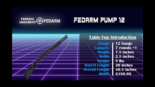 Fedarms Pump 12 Unboxing and Review [upl. by Attenwahs]