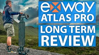 Exway Atlas Pro Review  the best electric skateboard in 2024 [upl. by Langelo]