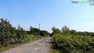 Canon Powershot G7X Mark III  przykładowy film Full HD 108050 fps [upl. by Jobie351]