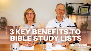 How to Study the BibleThe Value of making Bible Study Lists [upl. by Nek792]