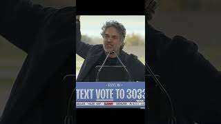 Mark Ruffalo on his support for the environment [upl. by Bywaters]