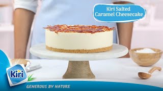 Kiri Salted Caramel Cheesecake [upl. by Nicolle941]