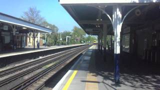 London Overground trains and D78 Stock District Line trains arriving and departing Kew Gardens [upl. by Giefer]