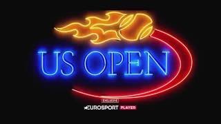 US OPEN  Live amp Exclusive on Eurosport  Eurosport [upl. by Salahcin]