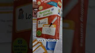 Oxford Reading Tree Biff Chip amp Kipper Spelling Games Flashcards ASMR  Relaxing FlipThrough [upl. by Ydnagrub]