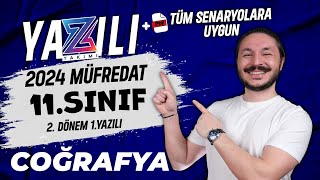 11sınıf coğrafya 2dönem 1yazılı [upl. by Enelehs]