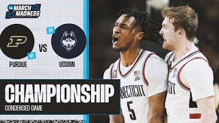 UConn vs Purdue  2024 mens National Championship extended highlights [upl. by Kathleen491]