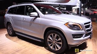 2015 MercedesBenz GLClass GL450 4matic  Exterior Interior Walkaround  2015 Detroit Auto Show [upl. by Honoria]