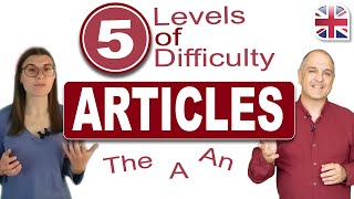 Articles in English  5 Levels of Difficulty [upl. by Gaivn947]