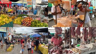 FEIRA DE DOMINGO NO BAIRRO PRIMAVERA ITAPETINGA TERRA DO BOI GORDO SUDOESTE DA BAHIA [upl. by Gnilsia704]