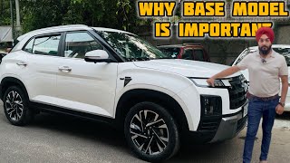 WHY CRETA BASE MODEL IS VALUE FOR MONEY✅creta e✅creta drl✅creta Blaupunkt stereo✅Hyundai creta 2024✅ [upl. by Rorke315]