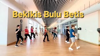 Bekikis Bulu Betis linedance ChoreoRic Silver USA [upl. by Heiskell]