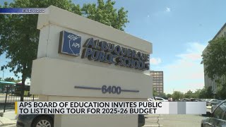 Albuquerque Public Schools hosting listening sessions to discuss upcoming budget [upl. by Florence]