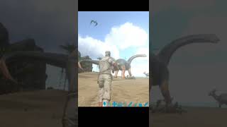 how to tame 🦕 bronto in Ark Survival evolved  brontosaurus ko tame kaise karen arkmobile [upl. by Siulegroj]