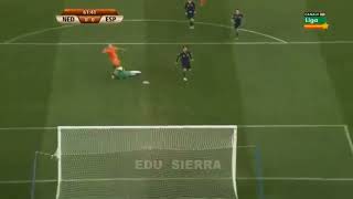 gol de trolleada robben a Casillas en Sudáfrica 2010 parodia [upl. by Nylime]