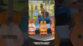 2024 International Ukulele Festival in Hawaii sharing the love for ukulele [upl. by Nayb]