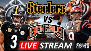 Pittsburgh Steelers vs Cincinnati Bengals  NFL LIVE STREAM week 13 [upl. by Notsek]