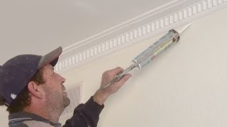 How To Caulk  Applying caulk using the water brush method [upl. by Nywloc748]