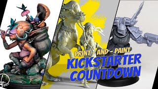 Print and Paint  Kickstarter Countdown 223 [upl. by Kirkwood966]